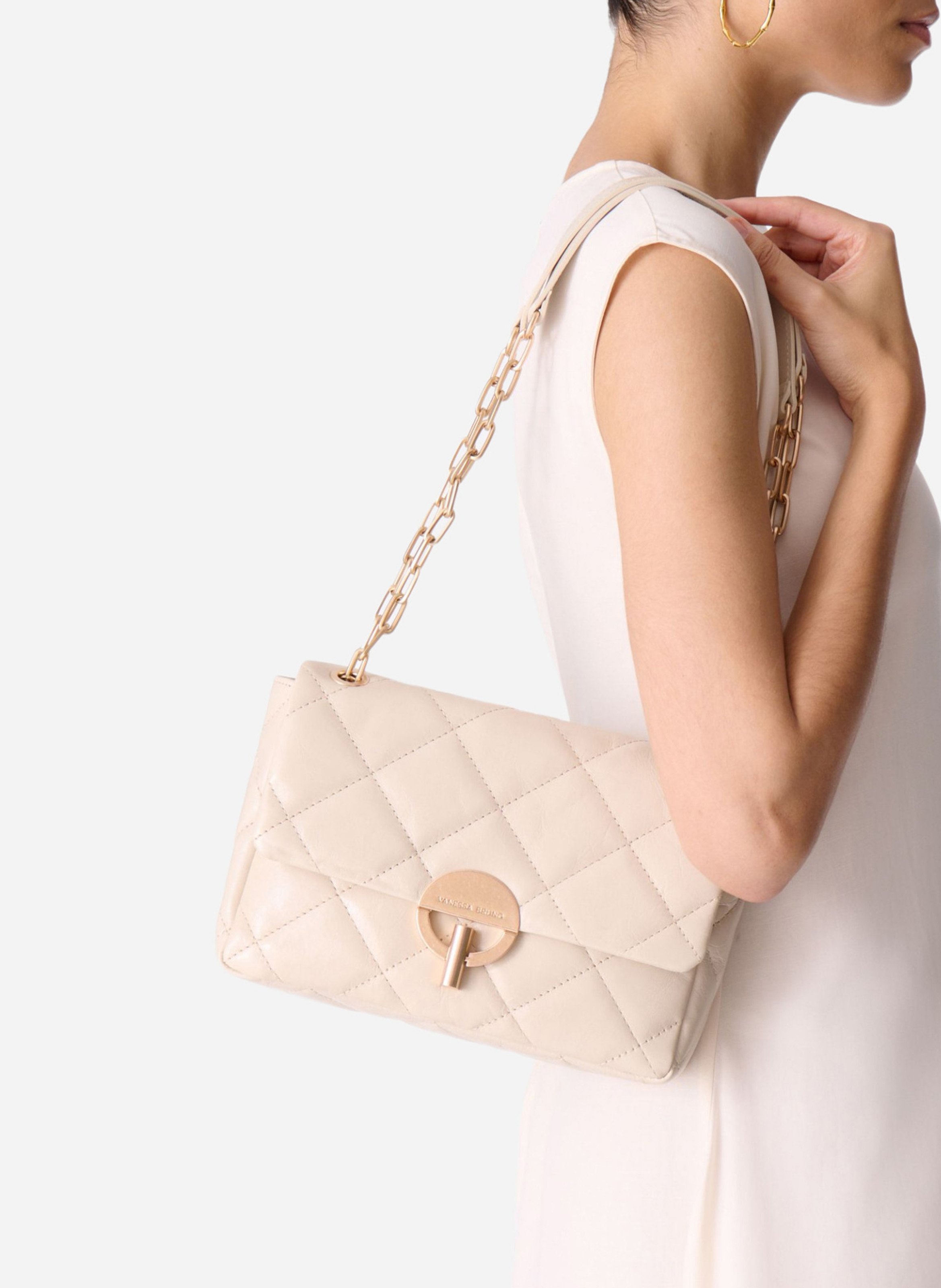 Brieftasche aus Leder VANESSA BRUNO Grau