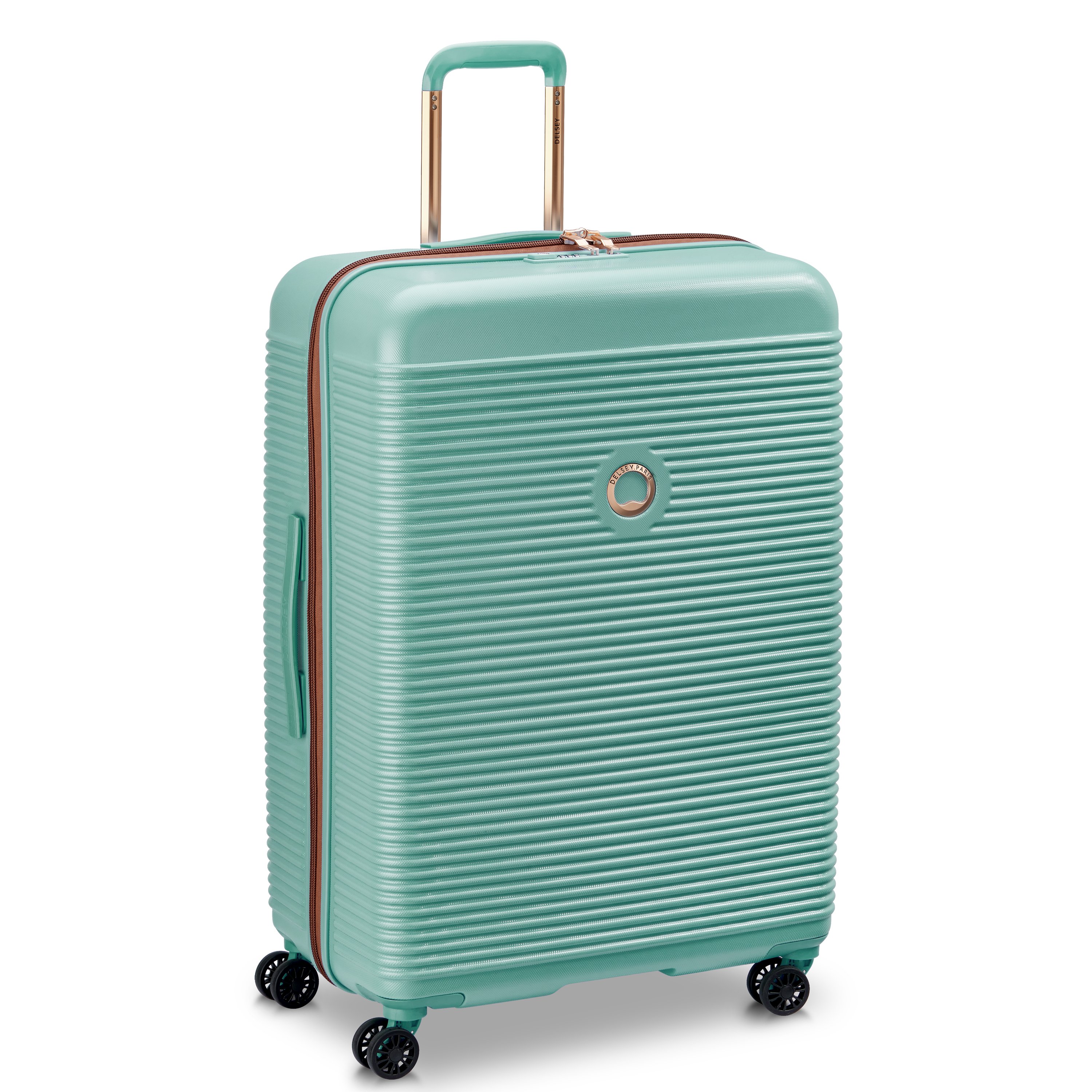 Rigid hold suitcase DELSEY PARIS Green