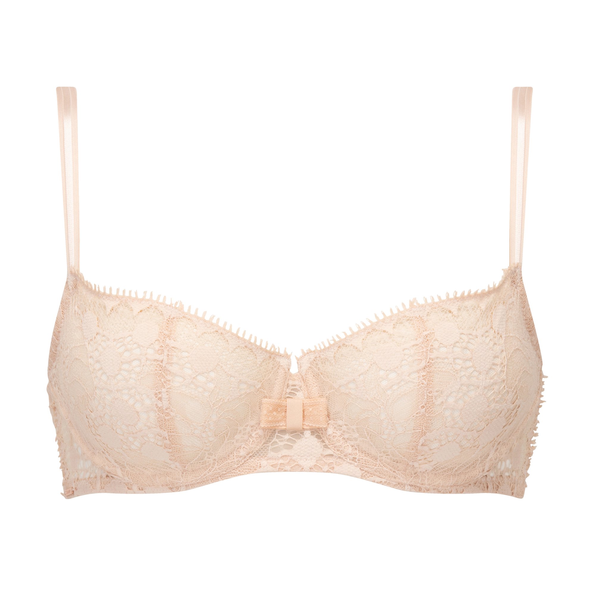 A Fleur De Toi demi-cup bra CHANTELLE Beige