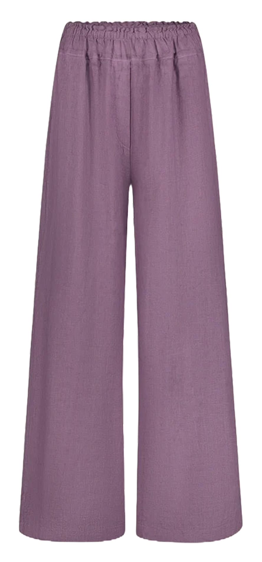 Pantalon large en lin BY BAR Violet