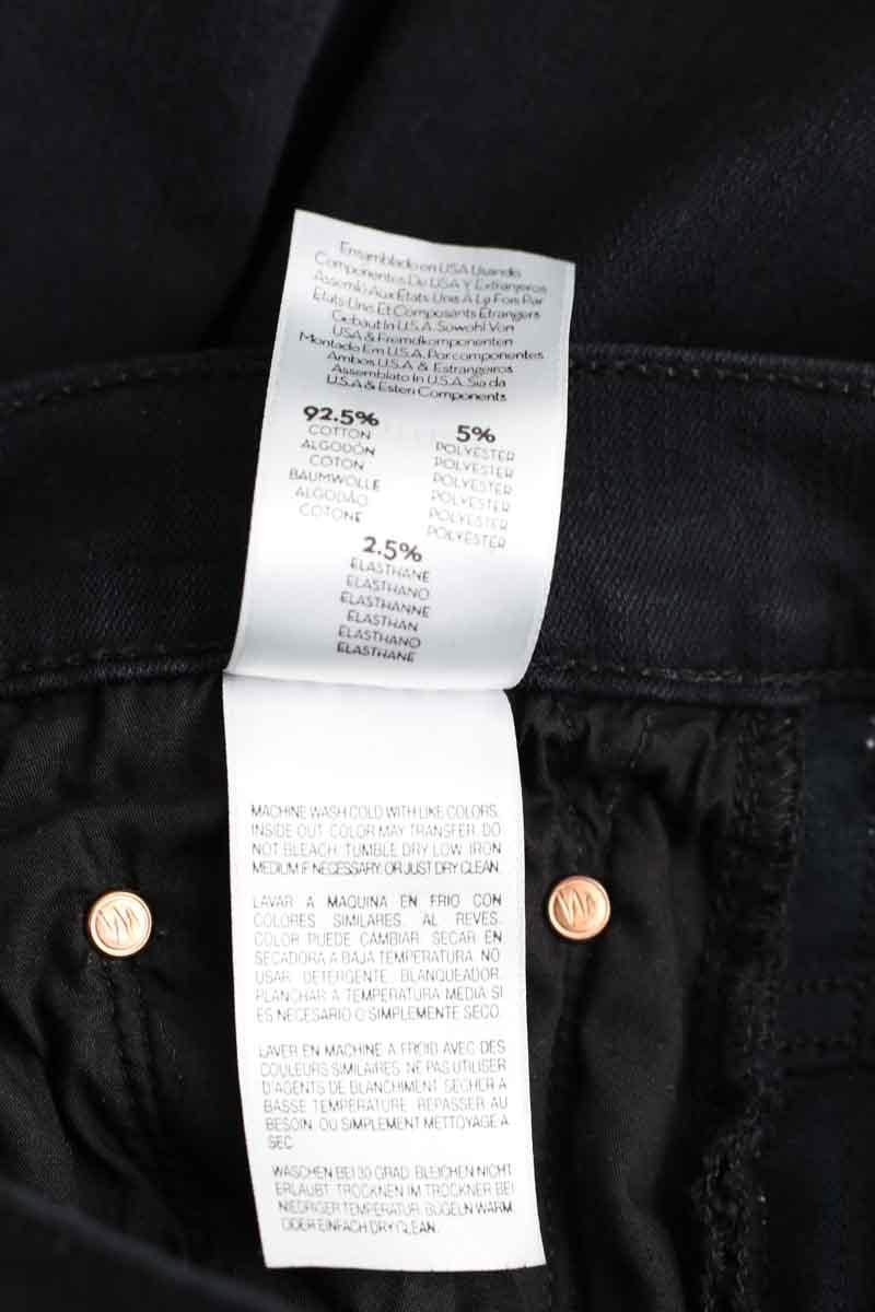 Cotton skinny jeans MOTHER - Seconde Main Black