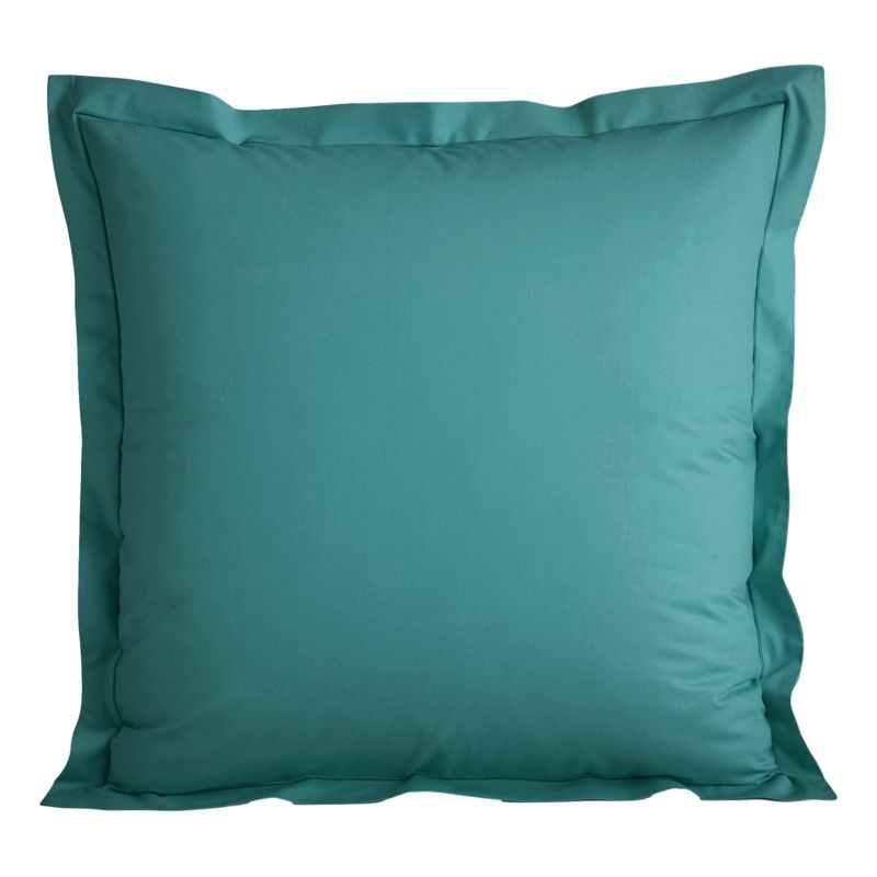 Combed cotton percale sheet set "Julian" 3 pieces for single bed pure cotton COTON PUR Brown