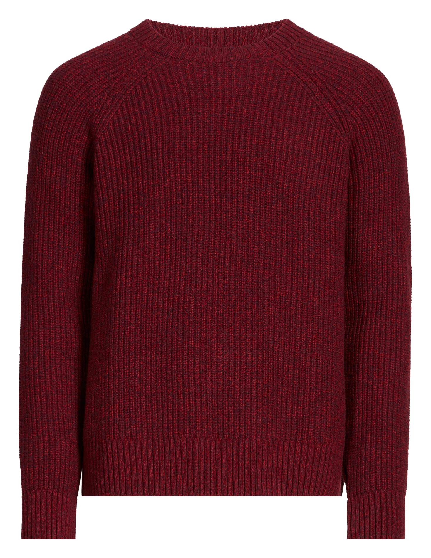 Loose-fit wool-blend sweater with round neck SAISON 1865 Purple