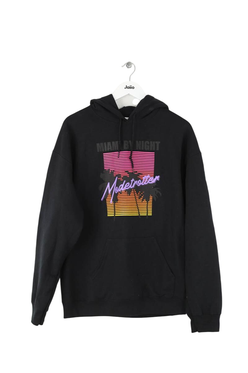 Cotton sweatshirt MODETROTTER - Seconde Main Black