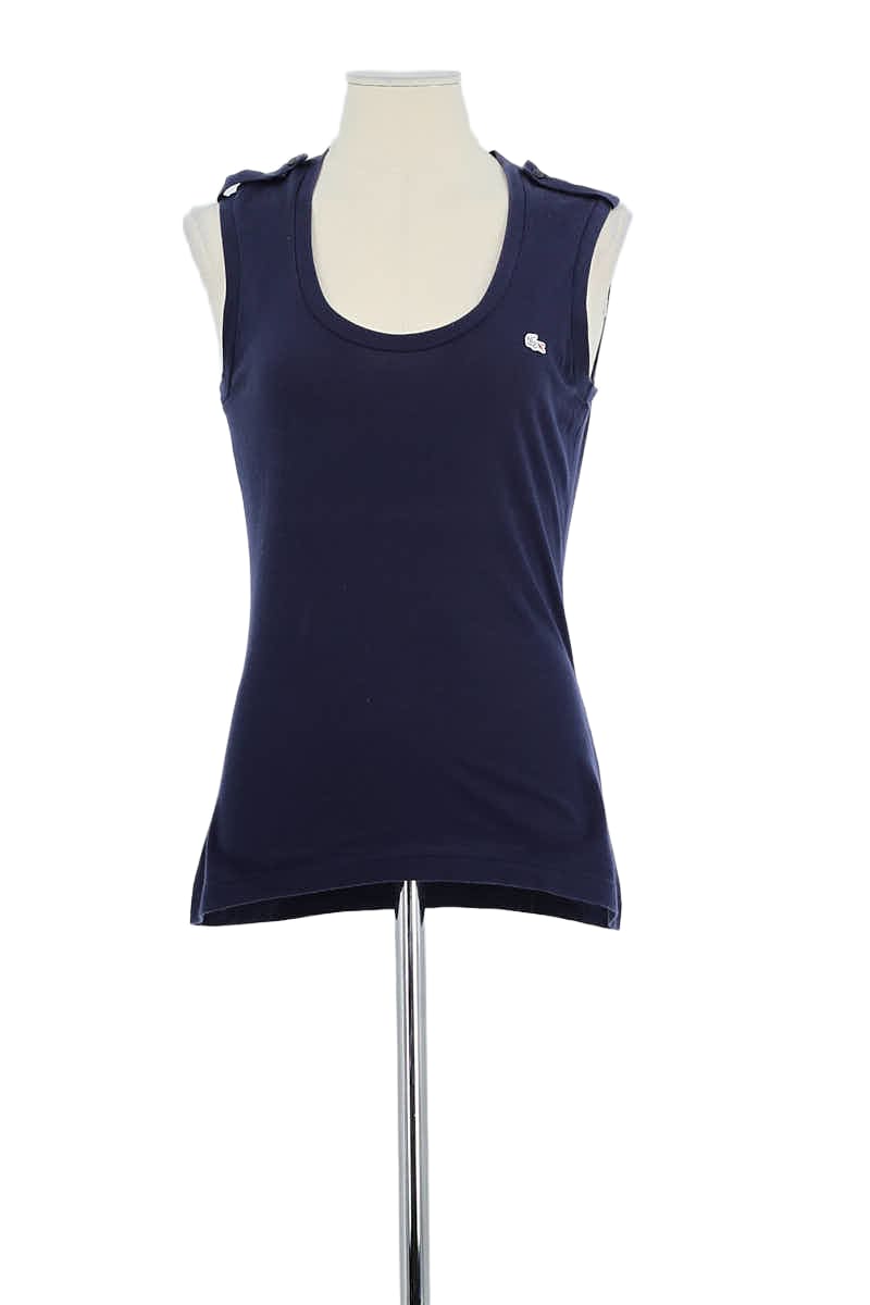 Azawood sleeveless top LACOSTE - SECONDE MAIN Blue