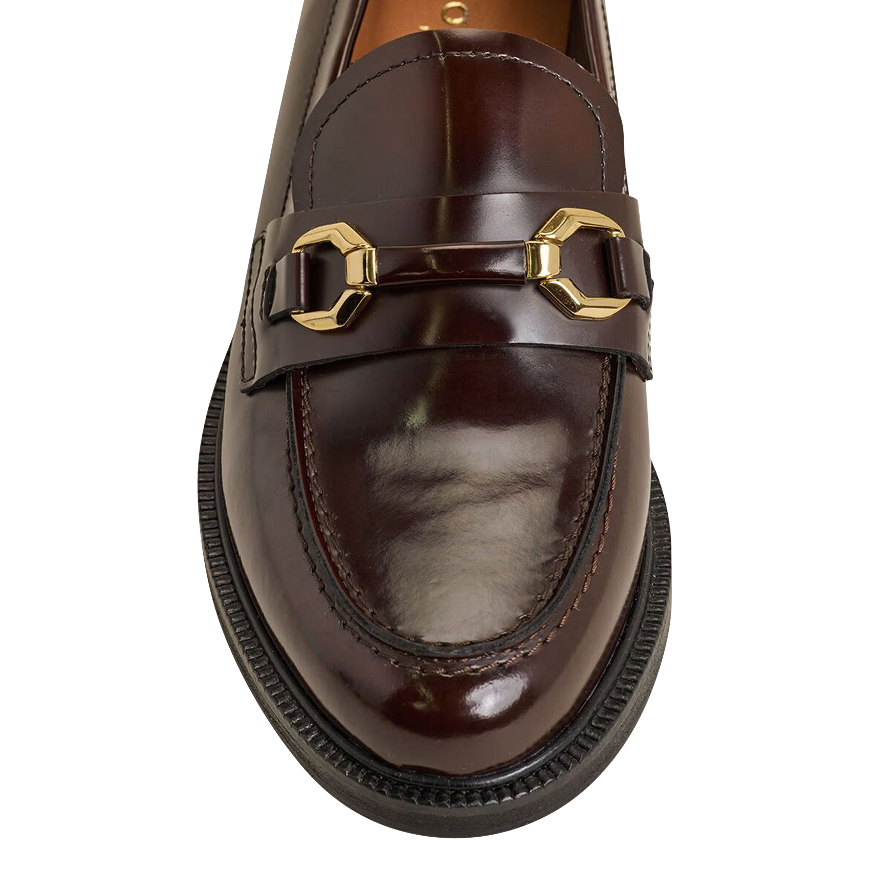 Mocassins en cuir JONAK Marron