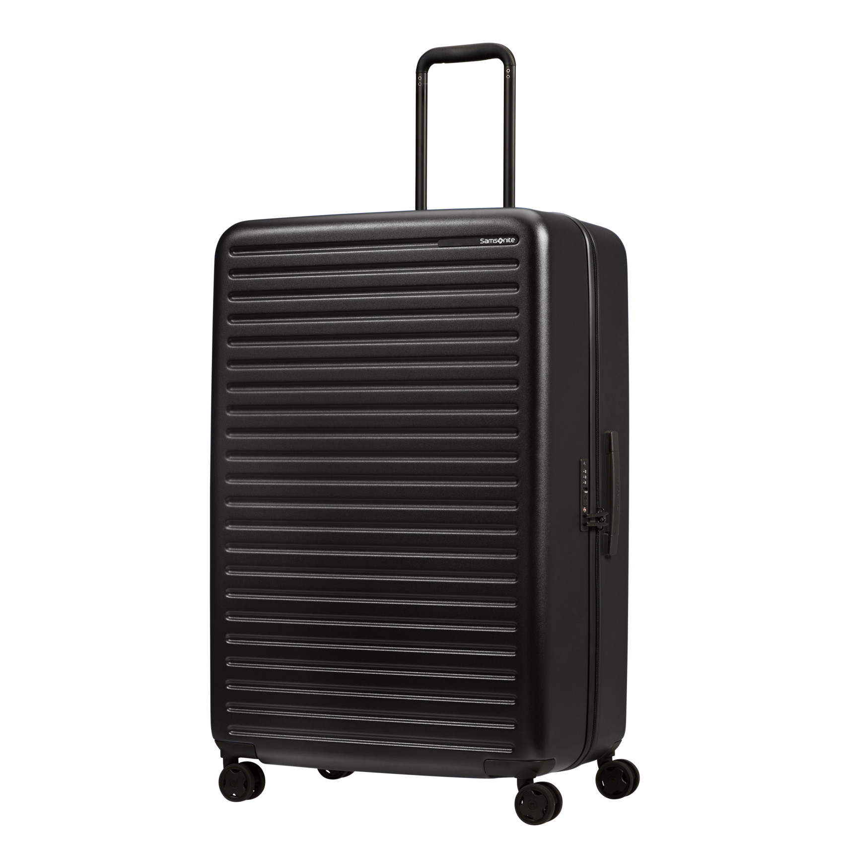 Stacked suitcase 4 wheels size XL SAMSONITE Black