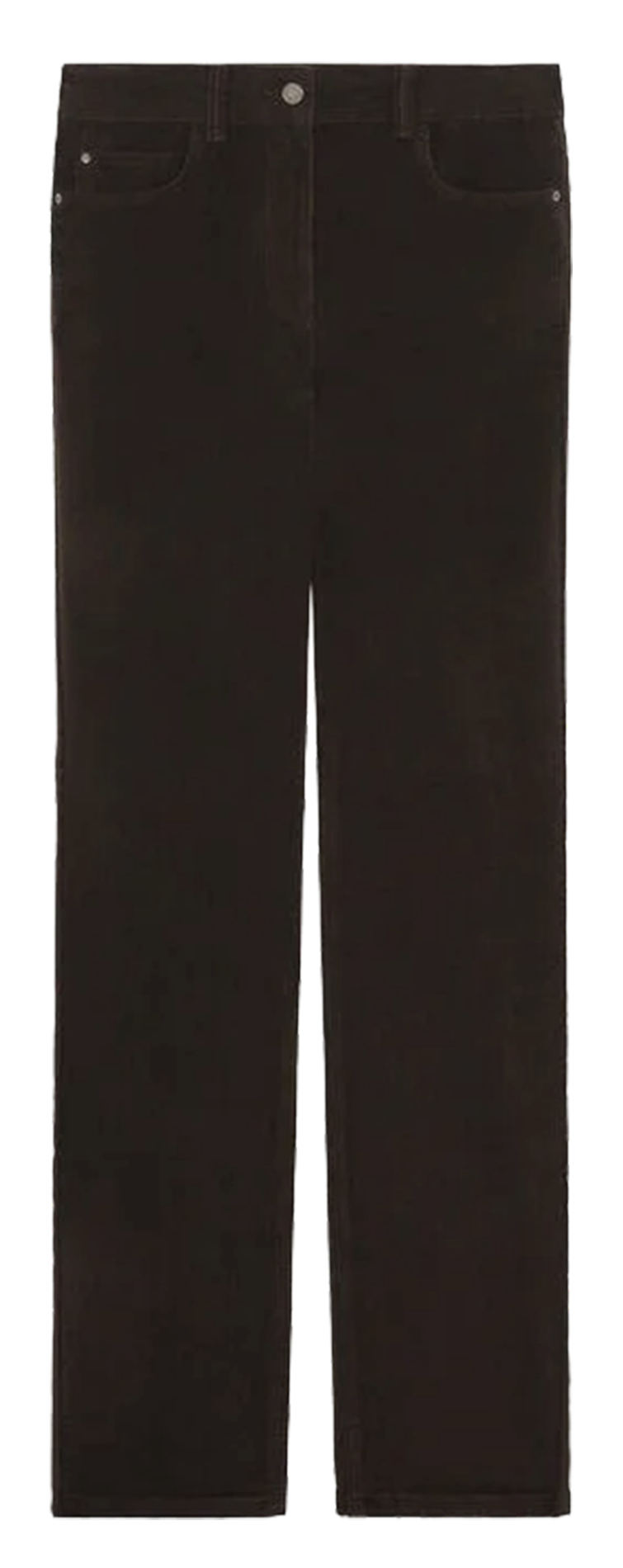 Pantalon droit en velours 232P-PCHICAGOV After dark