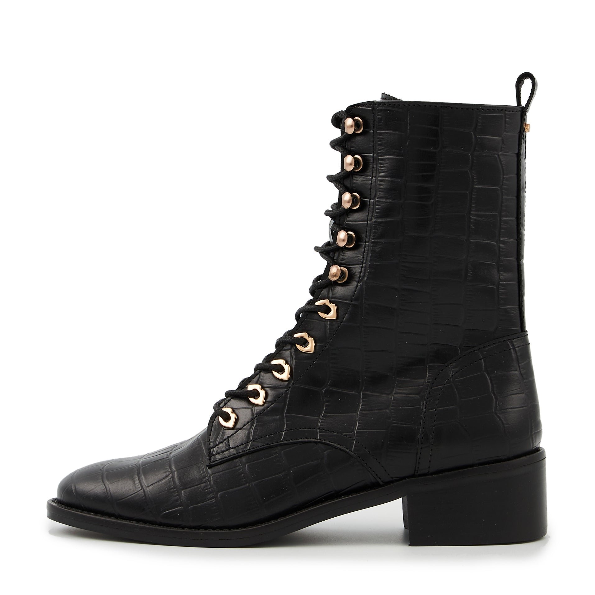 Janis leather look BONS BAISERS PARIS Black