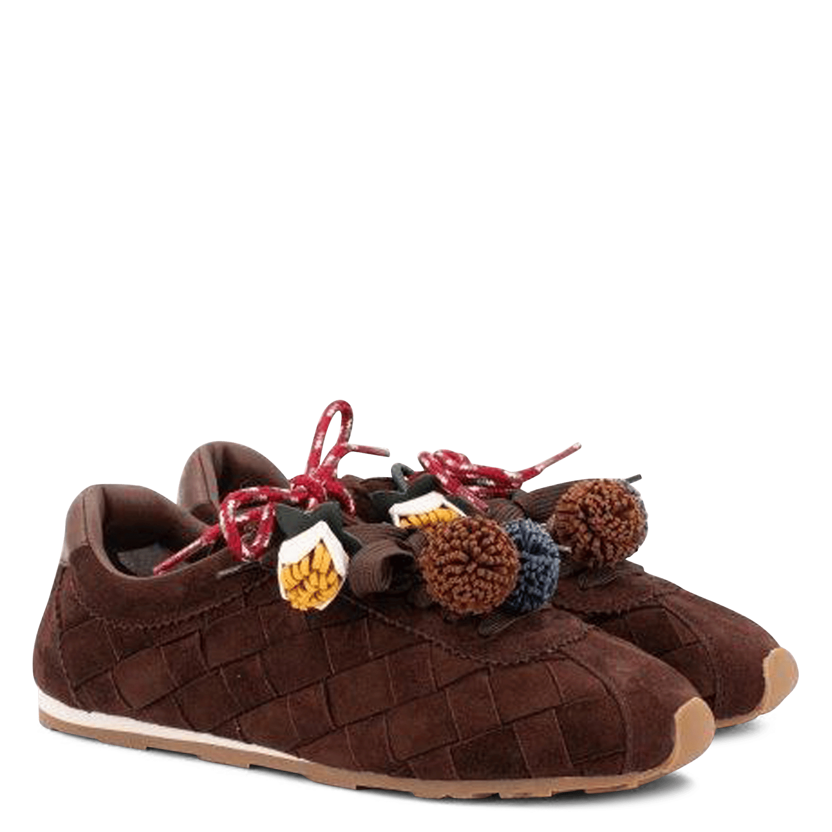 Niedrige Sneaker aus Veloursleder TORAL