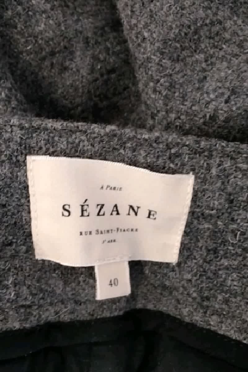 Wide trousers SEZANE - Seconde main Grey