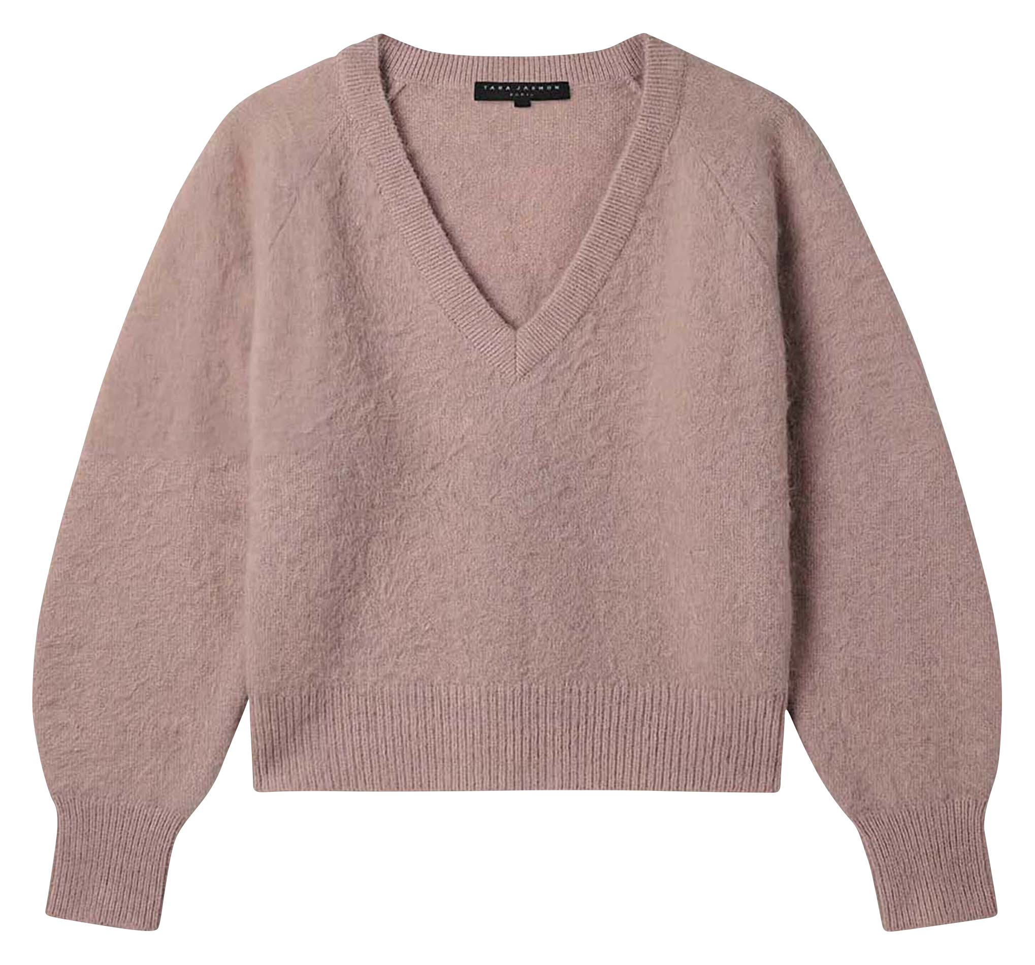 Pull col v en laine TARA JARMON