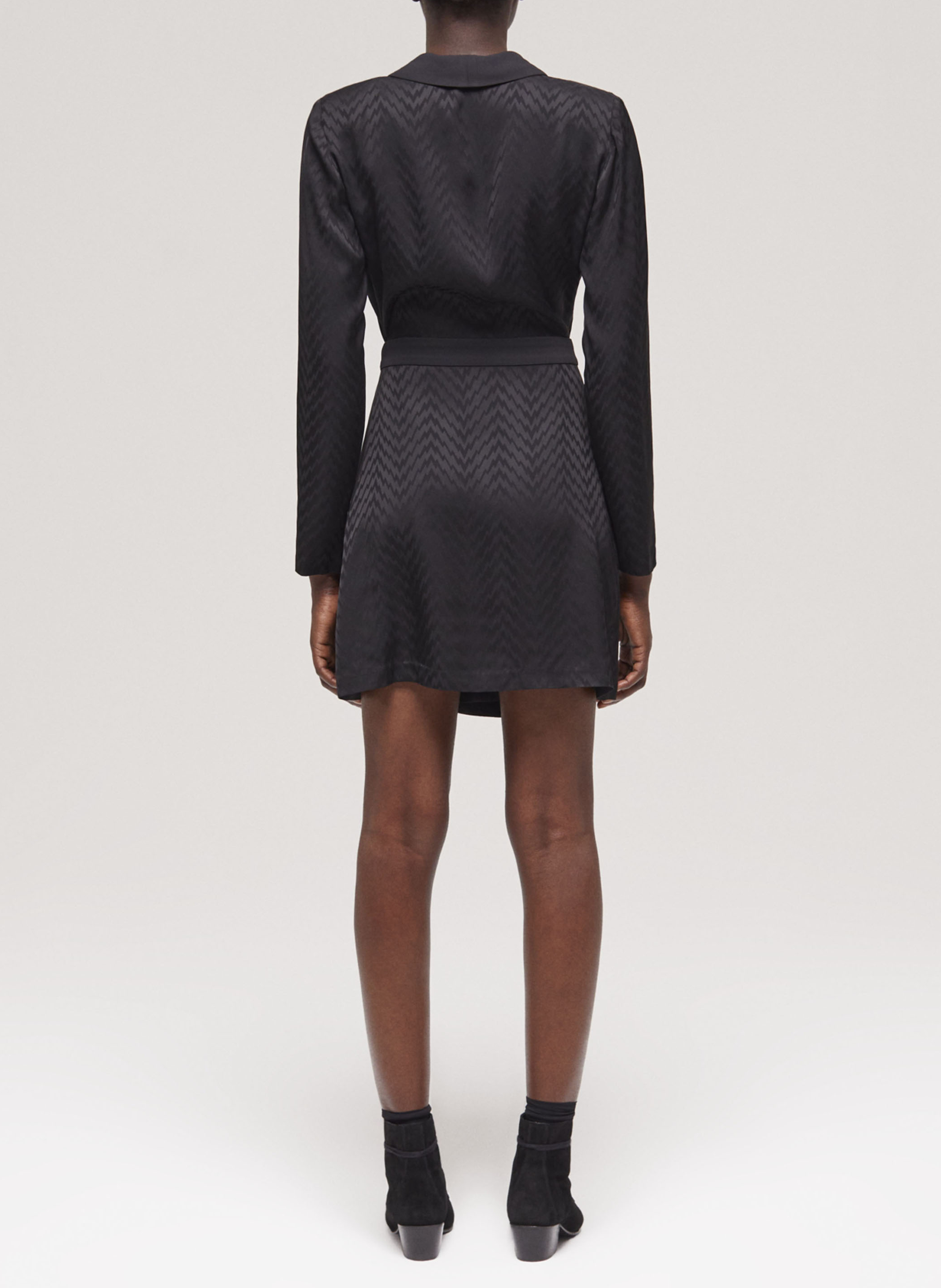 Robe courte portefeuille THE KOOPLES Noir