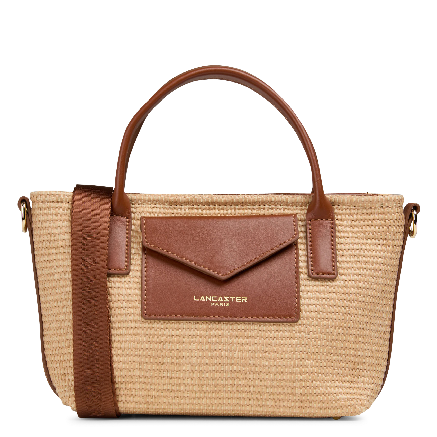 Leren minishopper LANCASTER PARIS Bruin