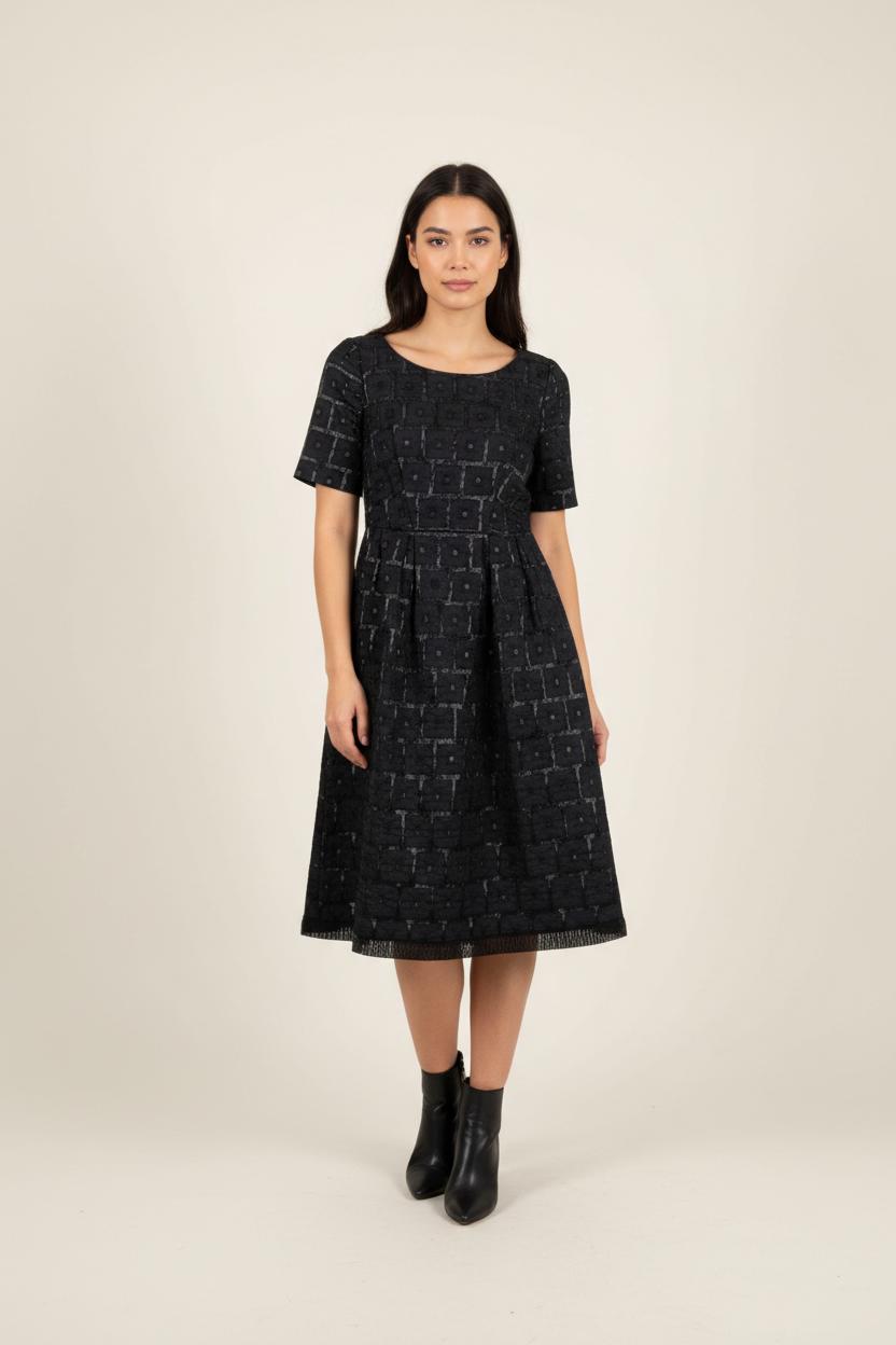 Short & Midi Dress TARA JARMON - Seconde Main Black