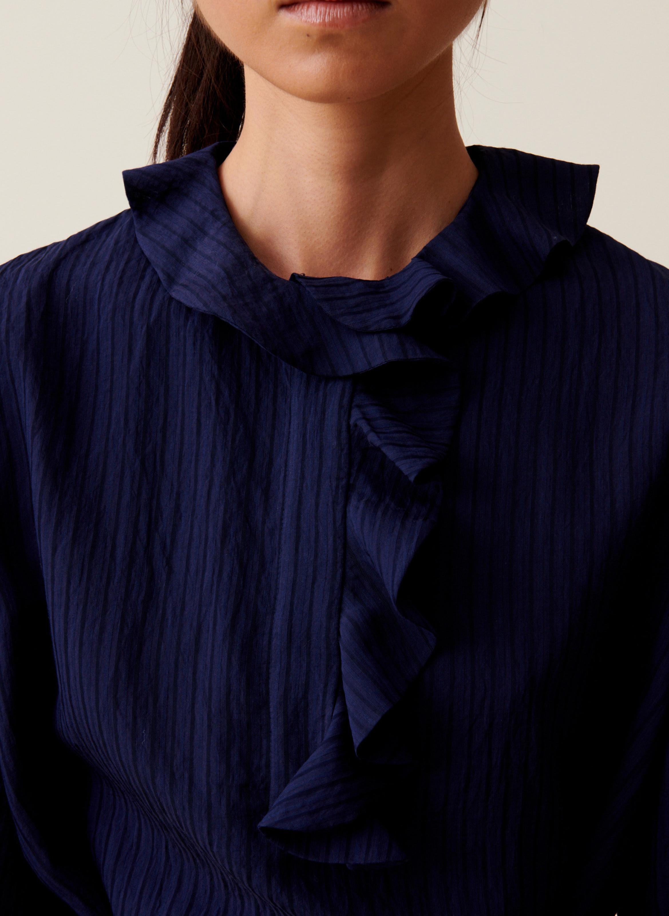 Robe courte à rayures CLAUDIE PIERLOT Bleu