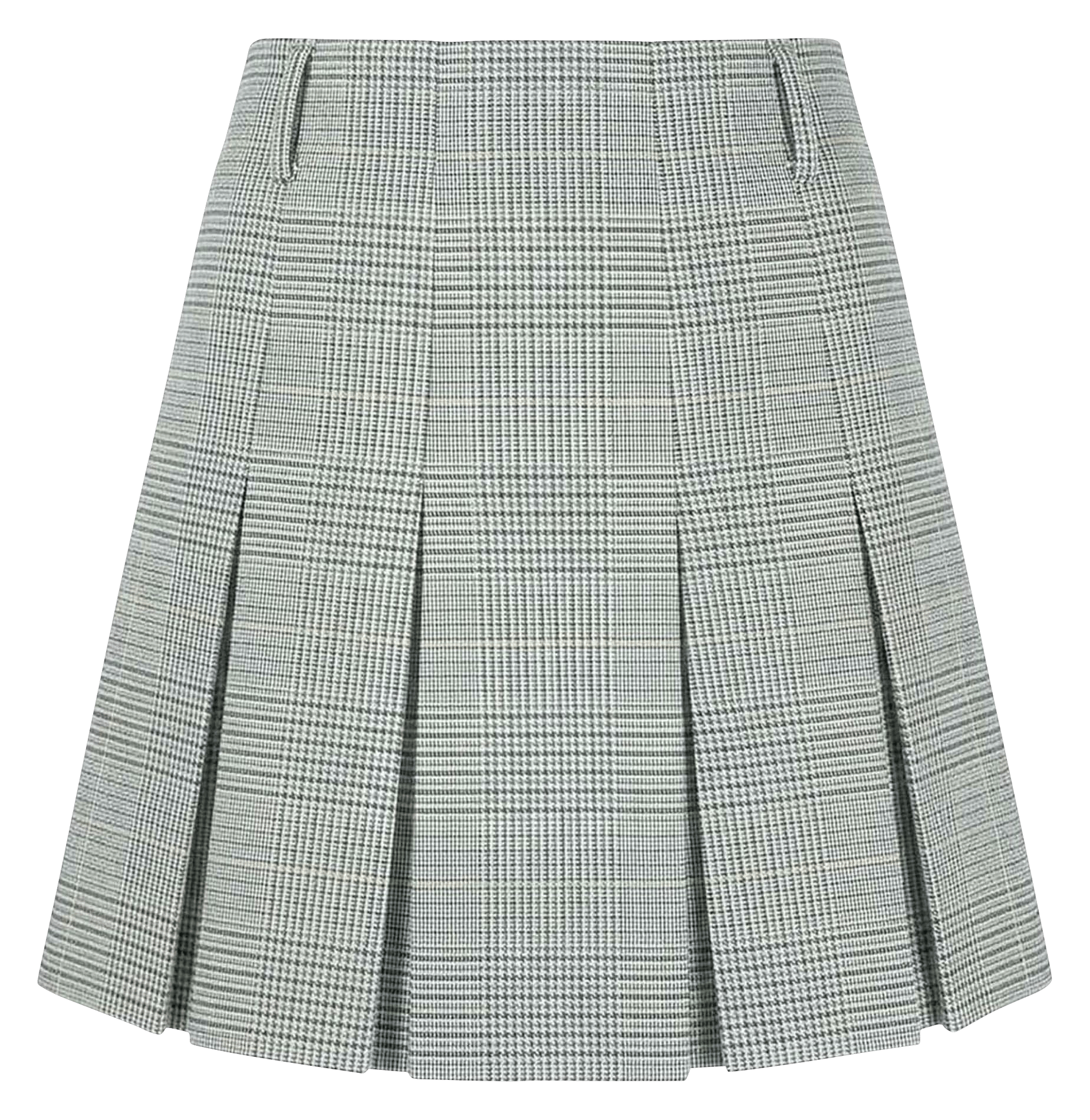 Jupe courte évasée à motif TARA JARMON Vert