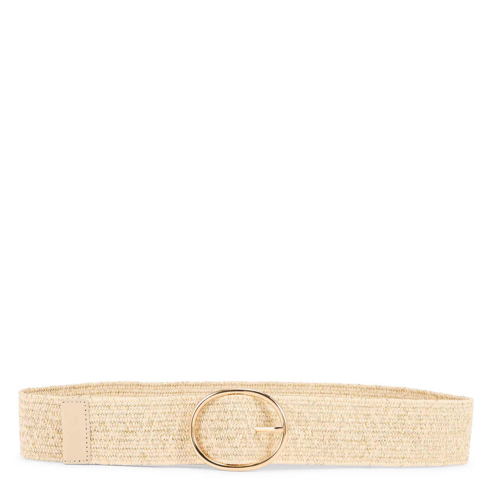 Ceinture mit Raphia-Schnalle SUD EXPRESS Golden