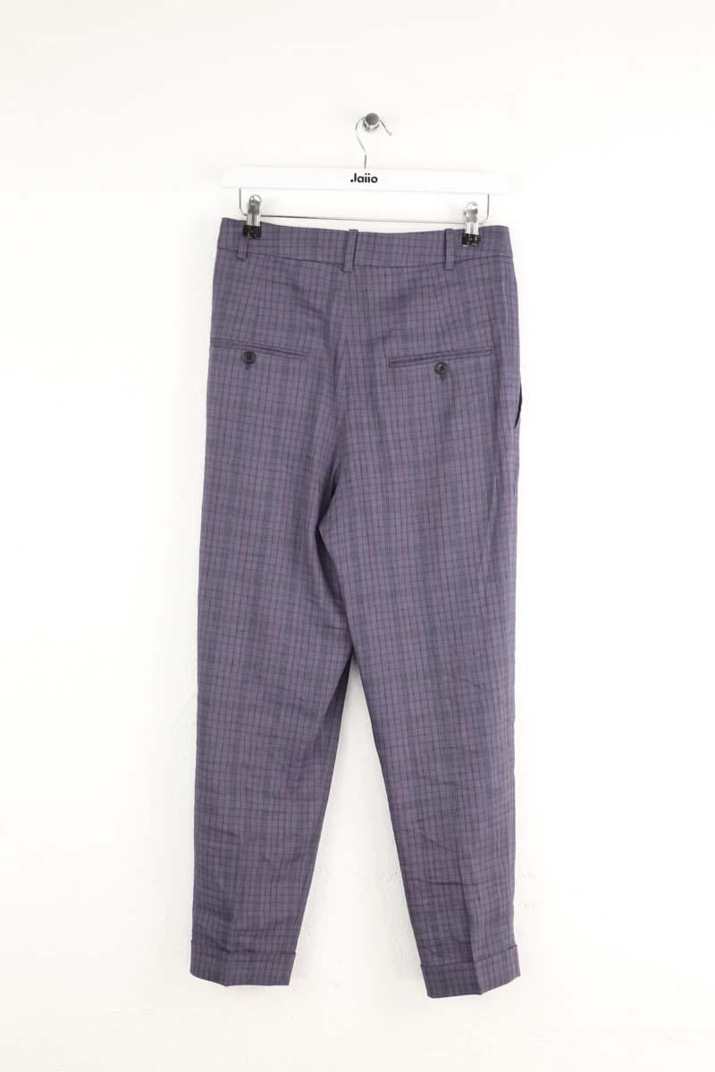 Pantalon droit ISABEL MARANT ÉTOILE - SECONDE MAIN Violet