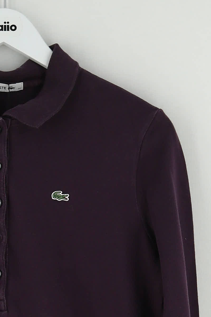 Polo shirt LACOSTE - SECONDE MAIN Purple