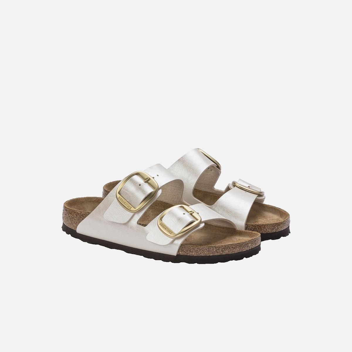 Arizona flat sandals BIRKENSTOCK White