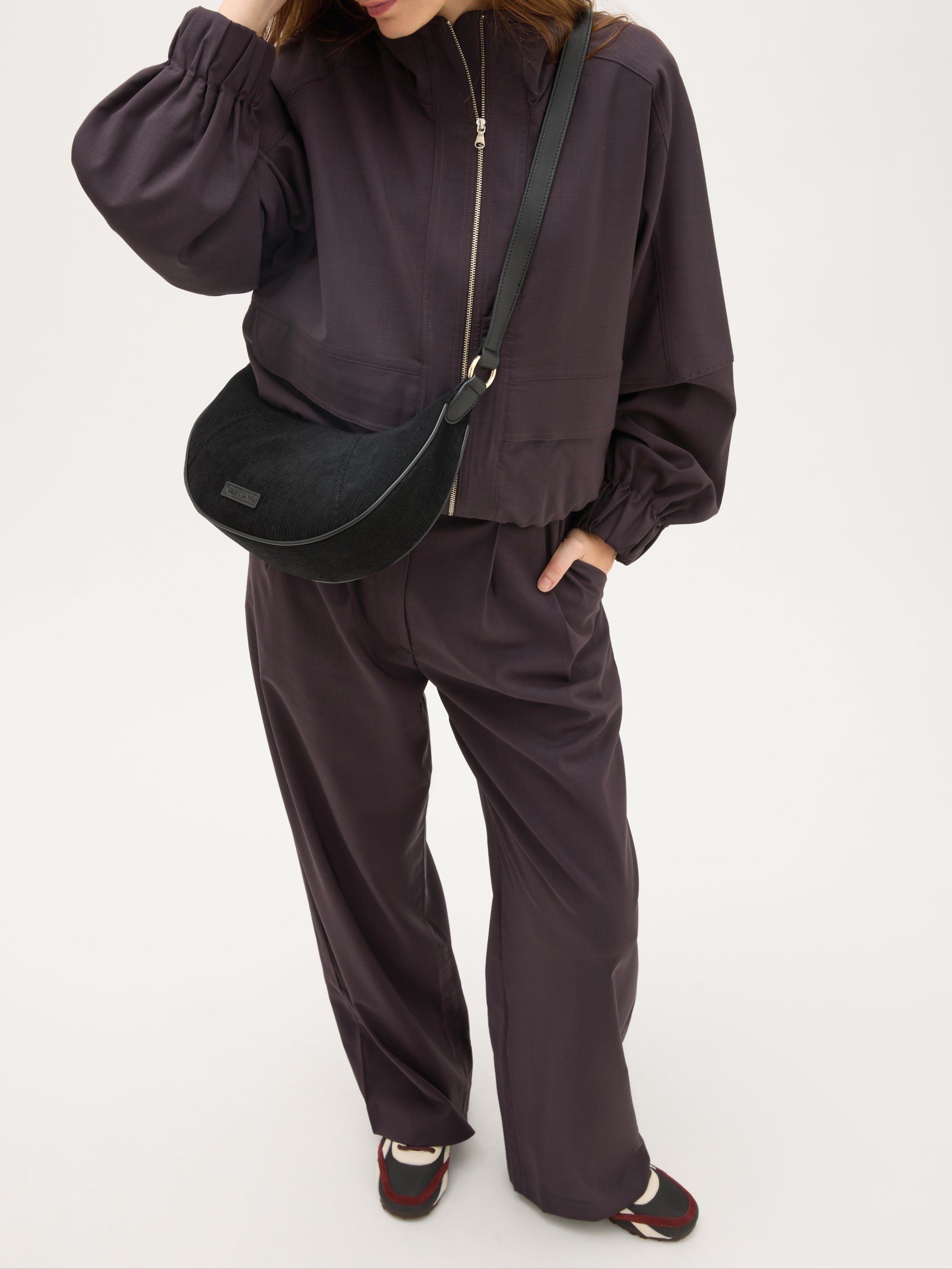 Half Moon Fanny Pack VANESSA WU Black
