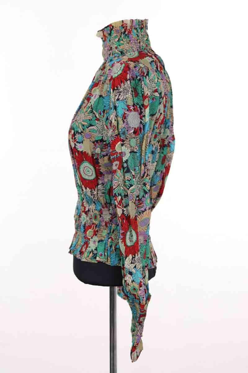 Blouse LAURENCE BRAS - Seconde Main Multicolored