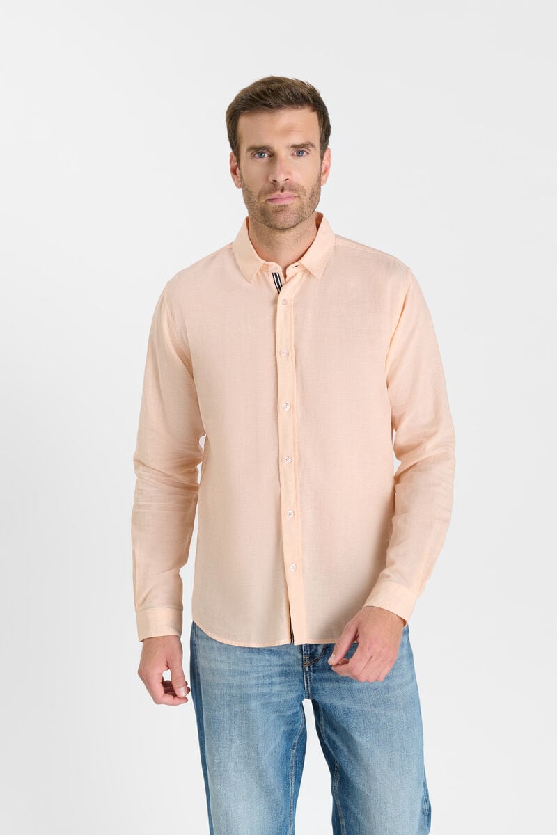 Buttoned shirt LE TEMPS DES CERISES Orange