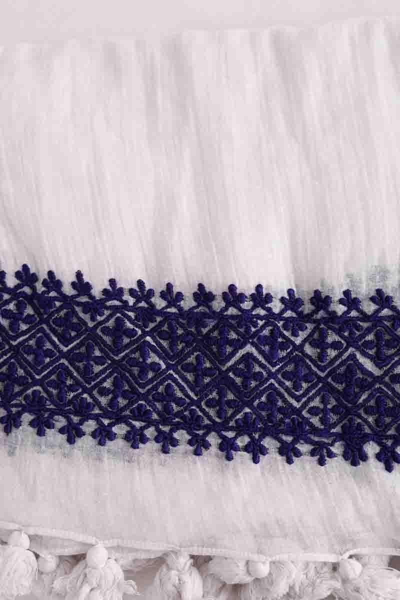 Stole ANTIK BATIK - Seconde Main White