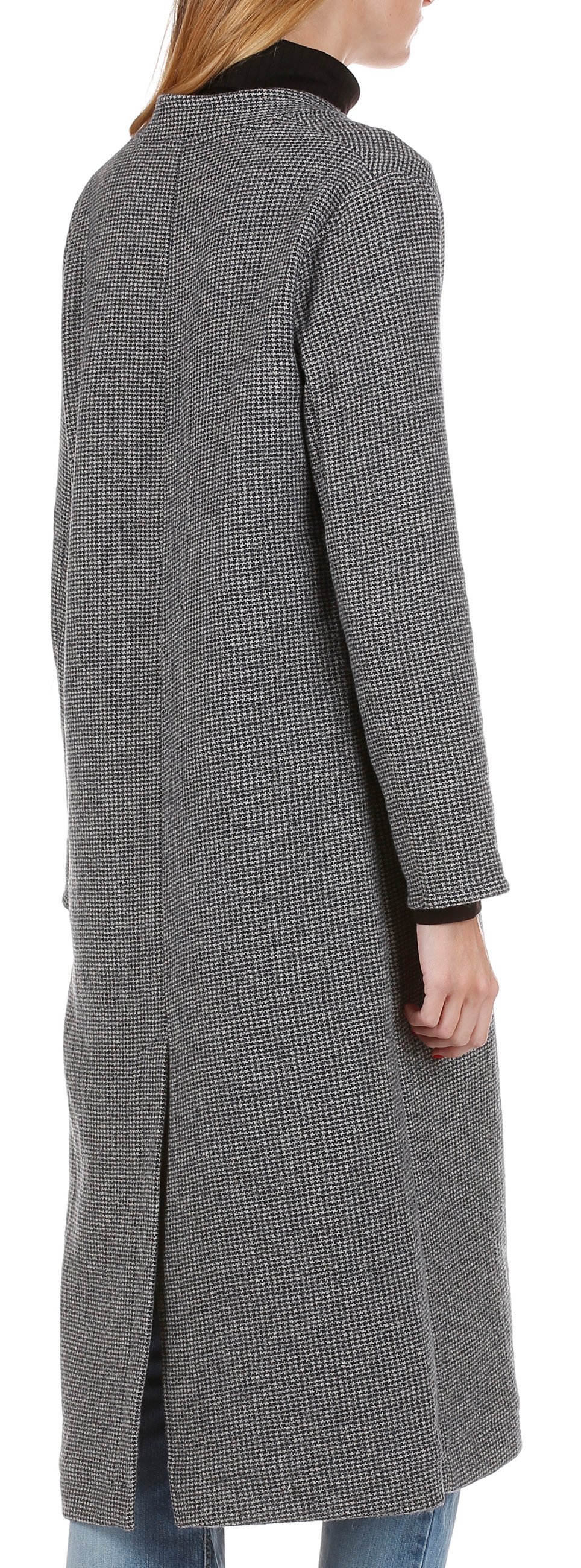Manteau en pied de poule Pagnol SWILDENS Gris