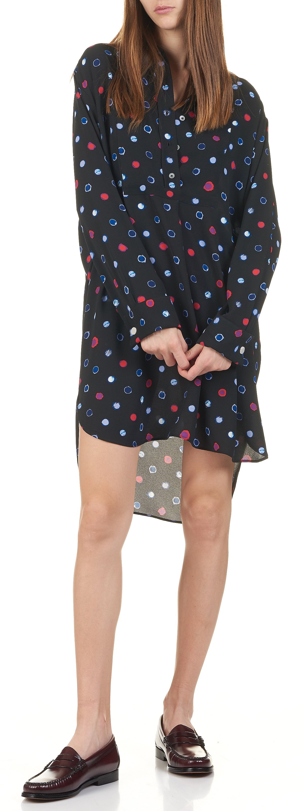 Mocassins en cuir GH BASS Rouge