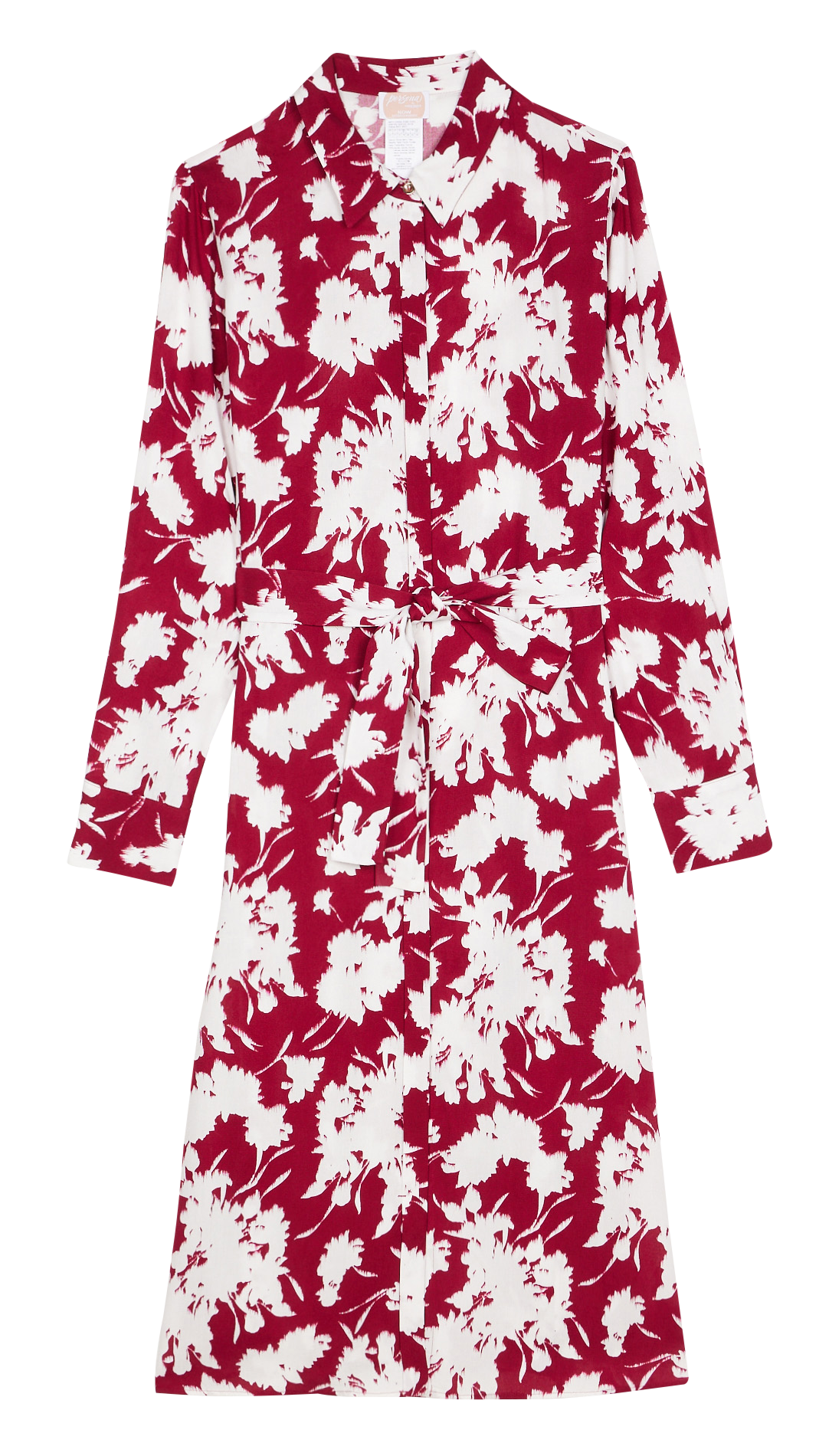 Fließendes Midikleid mit Print PERSONA by Marina Rinaldi