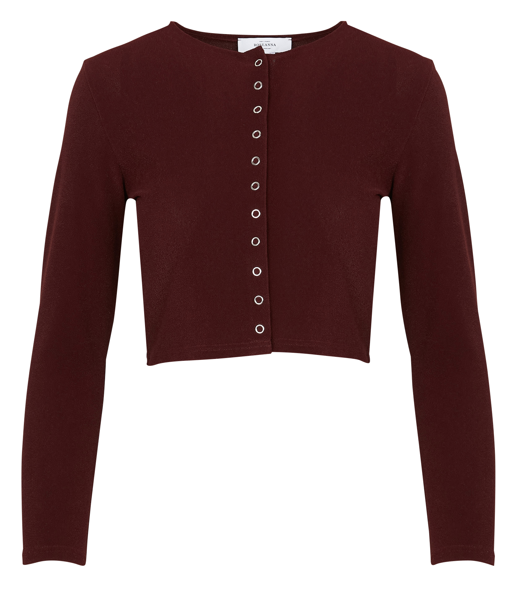 Straight round-neck top ROSEANNA Red