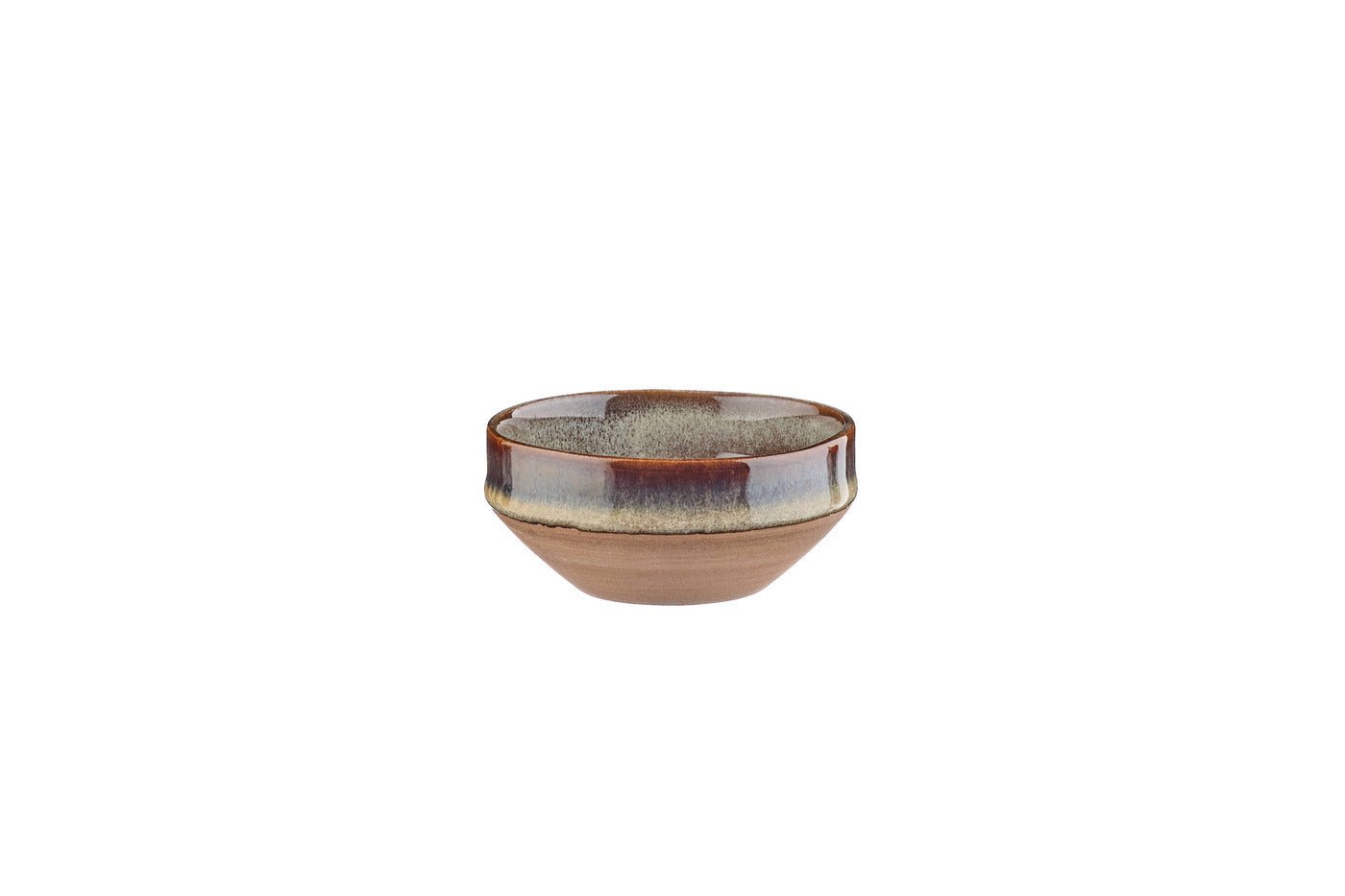 Stoneware bowl - 6 pieces BJORN Brown