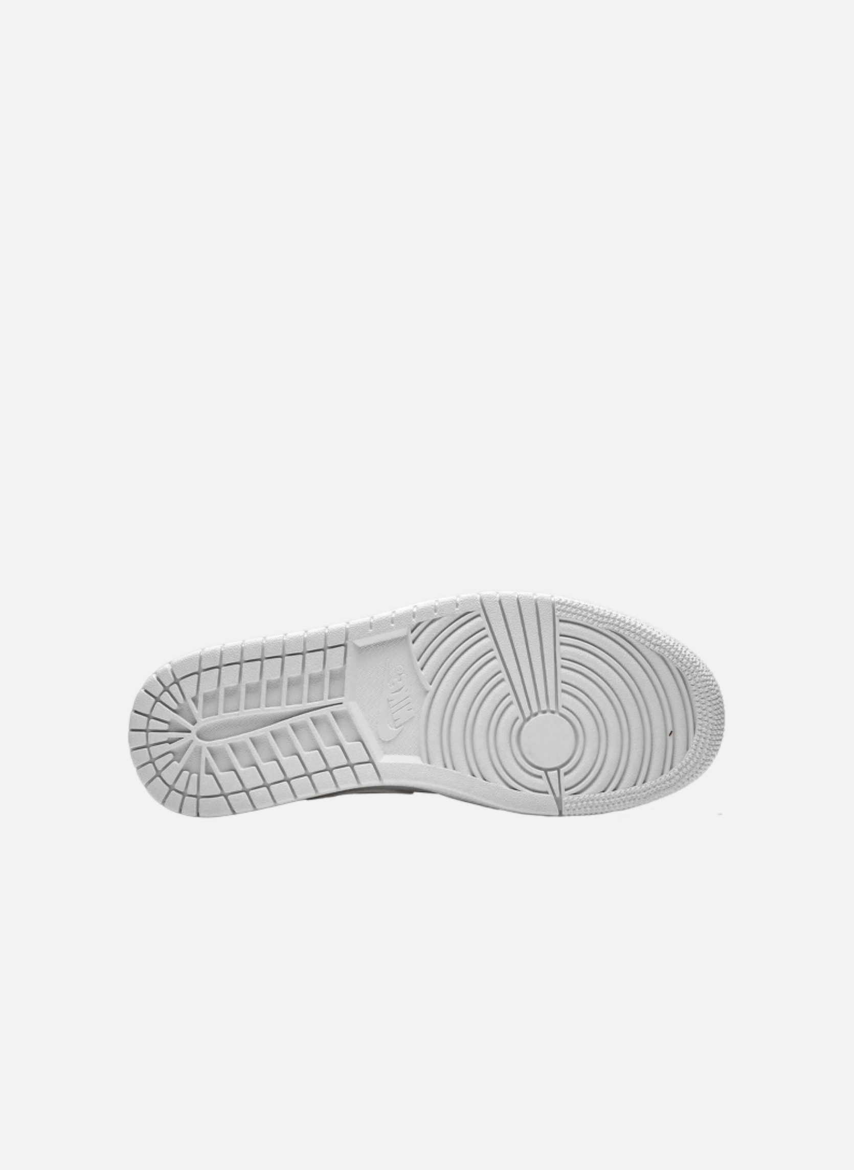 High-top leather sneakers Jordan White