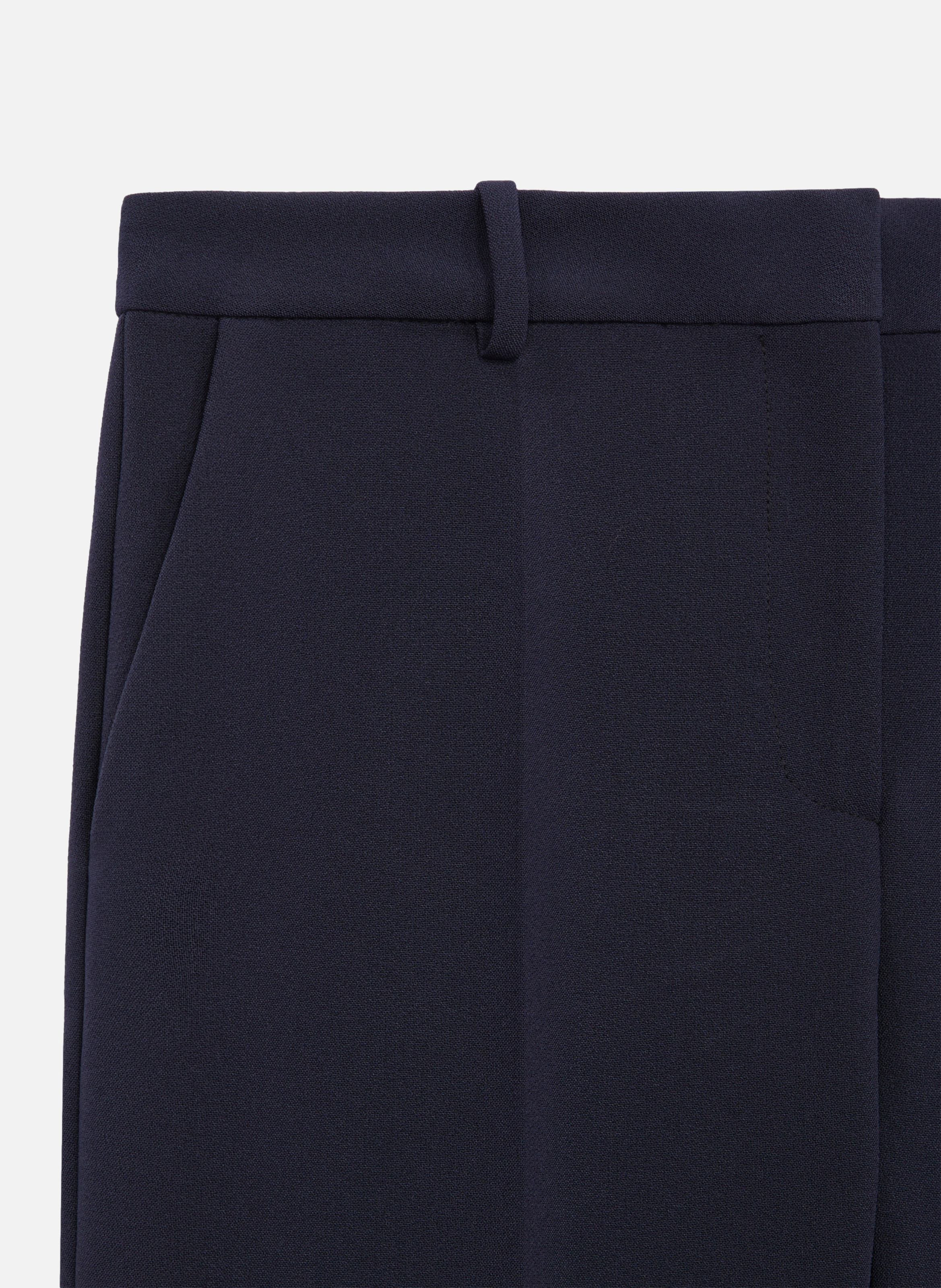 Tailored crepe trousers with a slim fit THE KOOPLES Blue