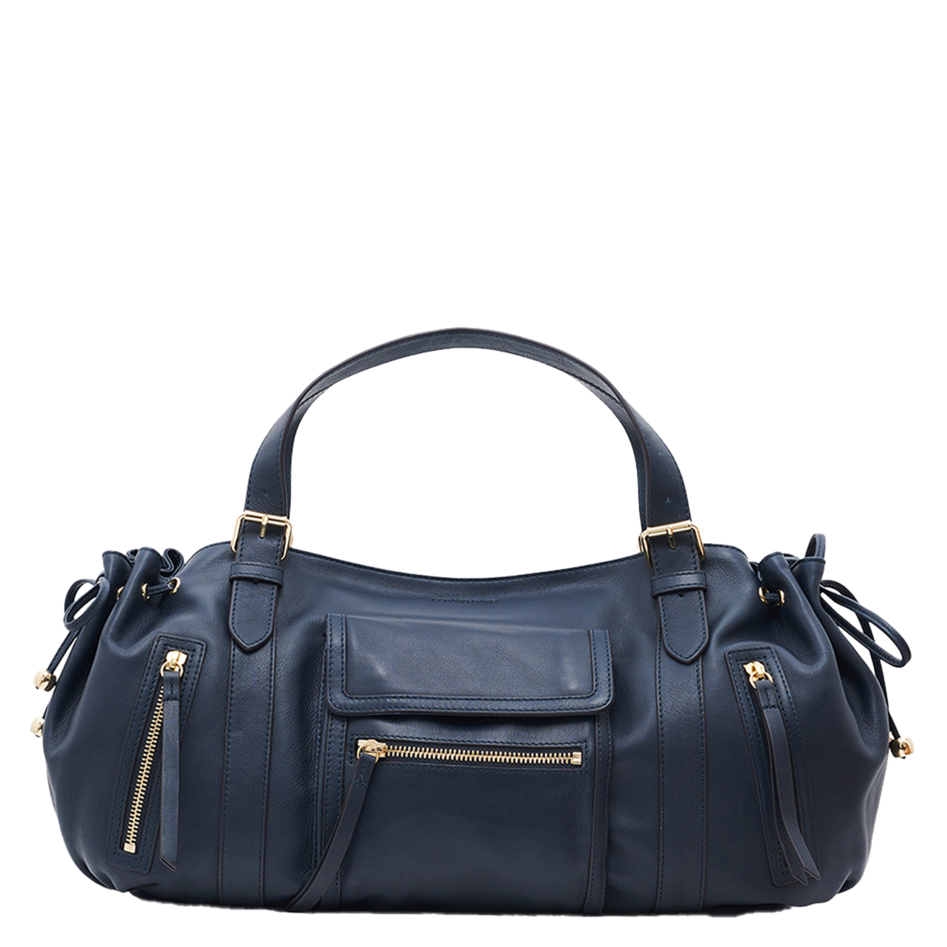 Sac à main en cuir GERARD DAREL Bleu