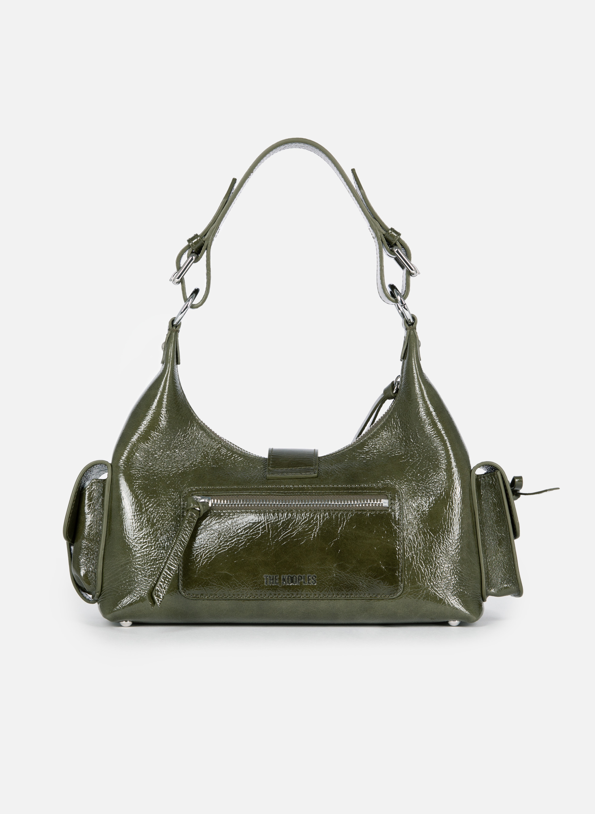 Amelia leather handbag THE KOOPLES Green
