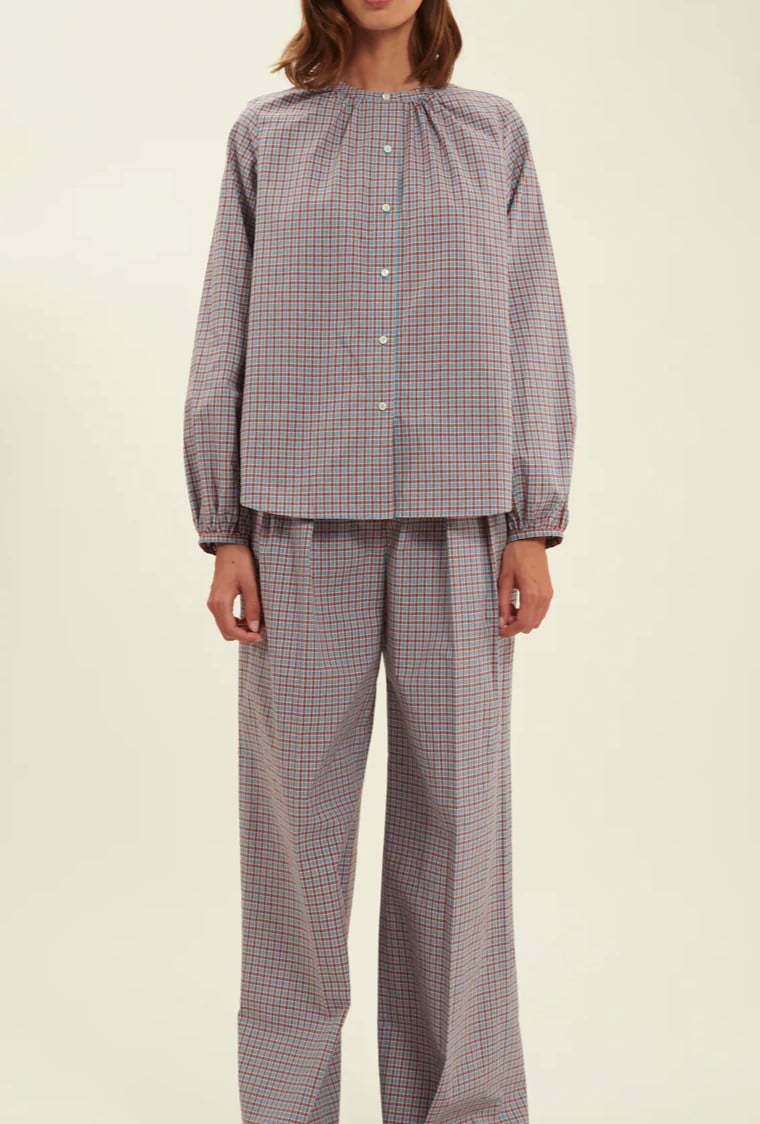 Chemise INES DE LA FRESSANGE - Seconde main Bleu