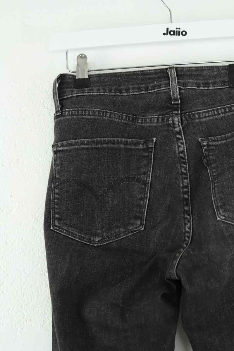 Cotton skinny jeans LEVI'S - Seconde main Black