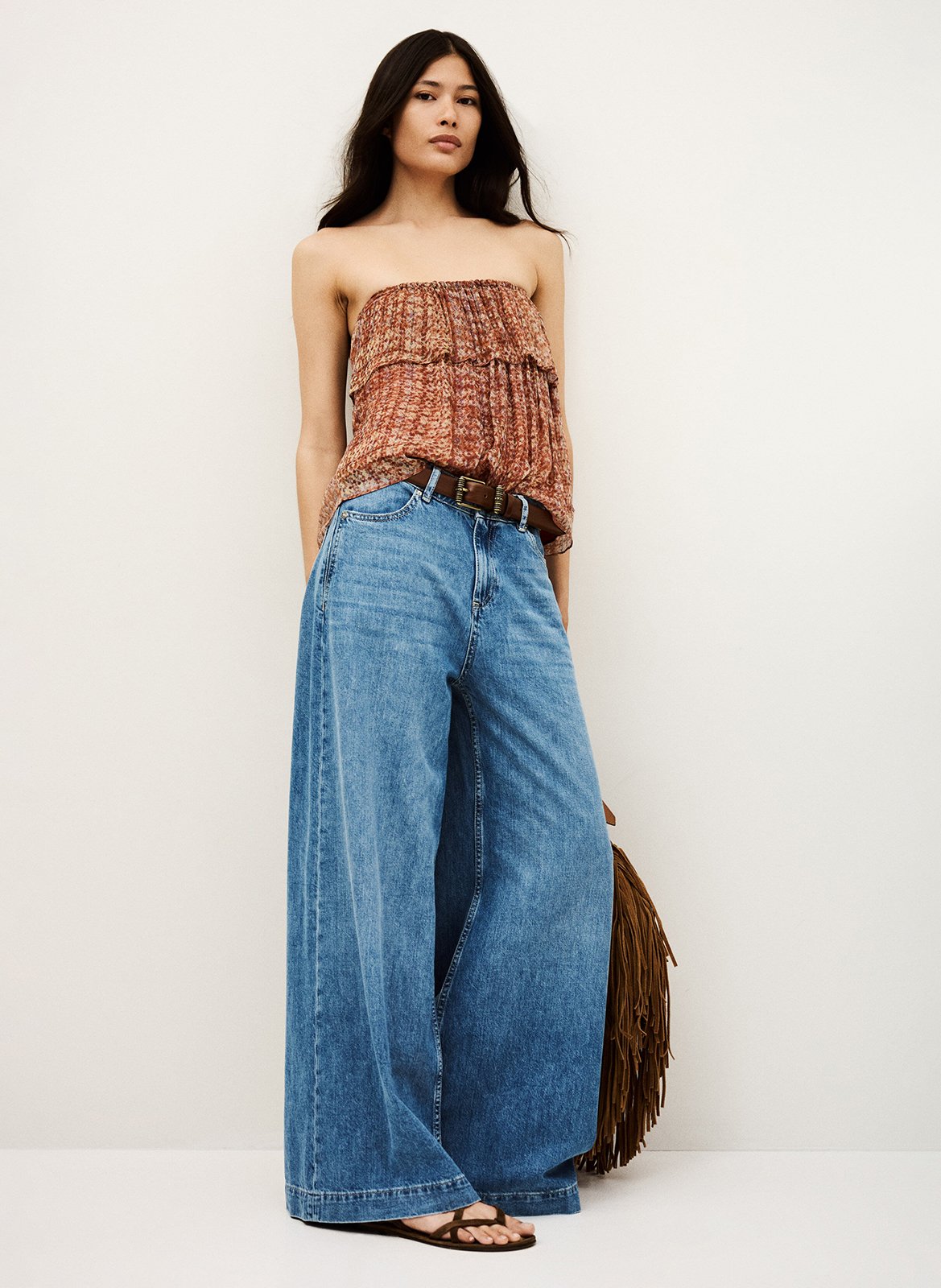 Printed top BA&SH Pink