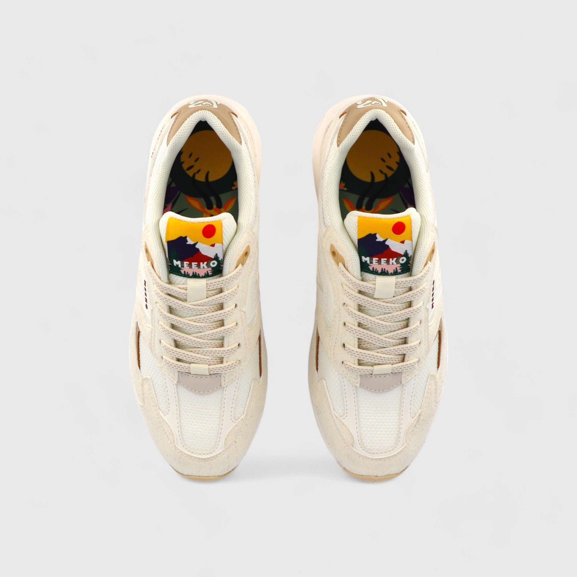 Baskets techniques et durables MEEKO Blanc