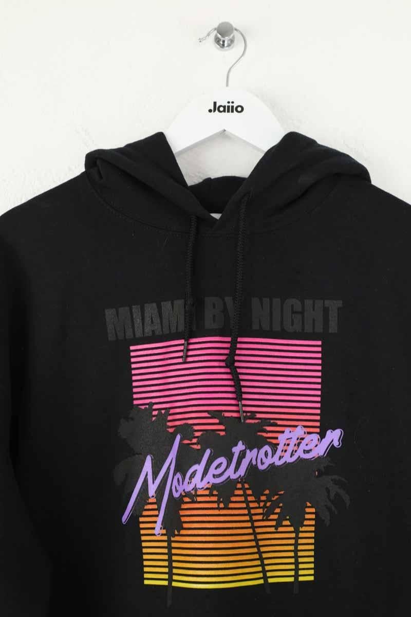 Cotton sweatshirt MODETROTTER - Seconde Main Black