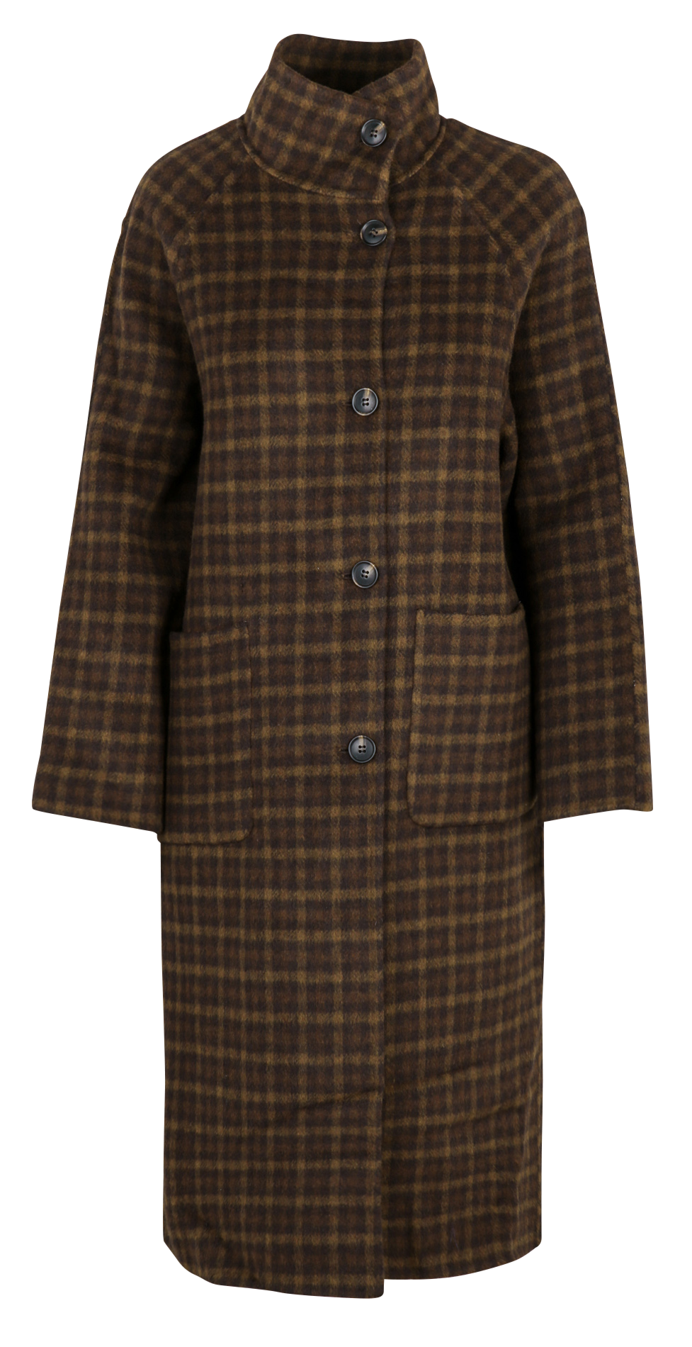 Karomantel THE KORNER Braun