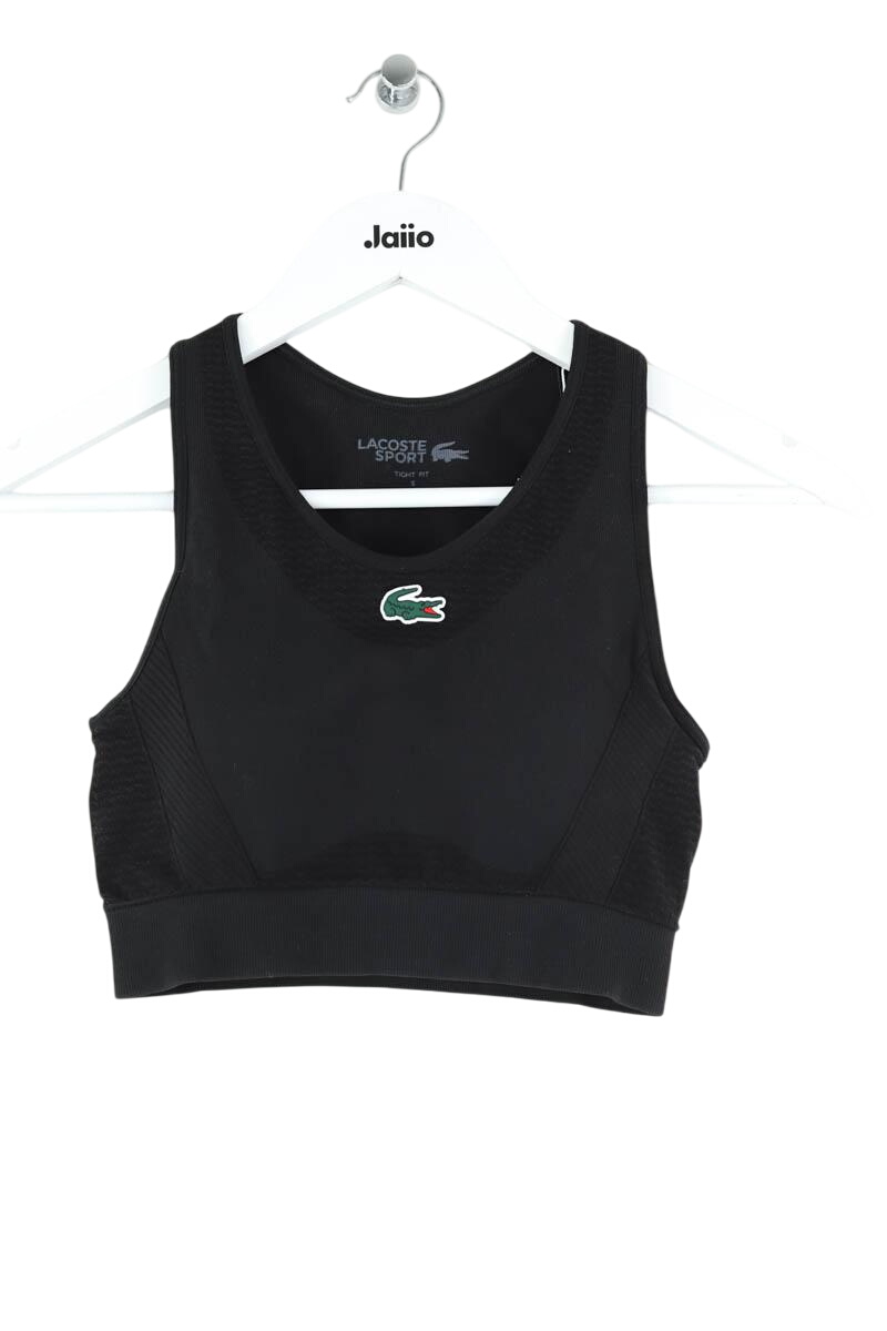 Sport top LACOSTE - SECONDE MAIN Black