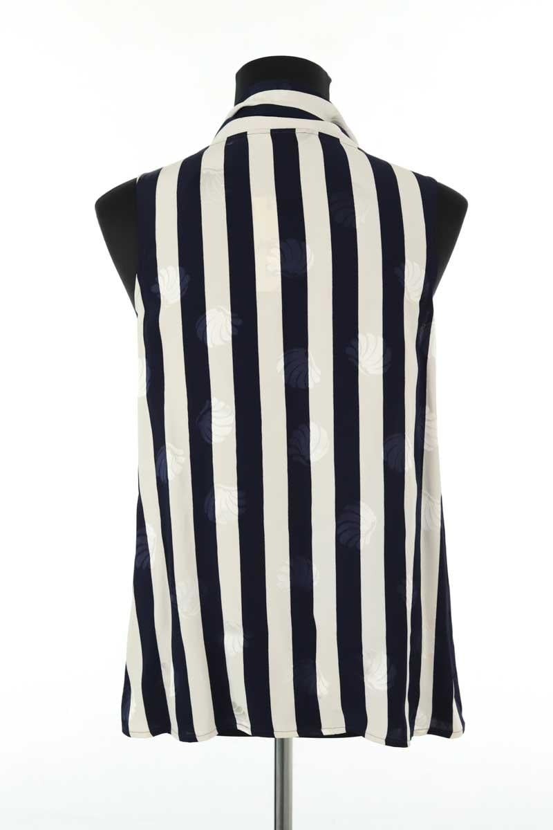 Azawood sleeveless top TARA JARMON - Seconde Main Blue