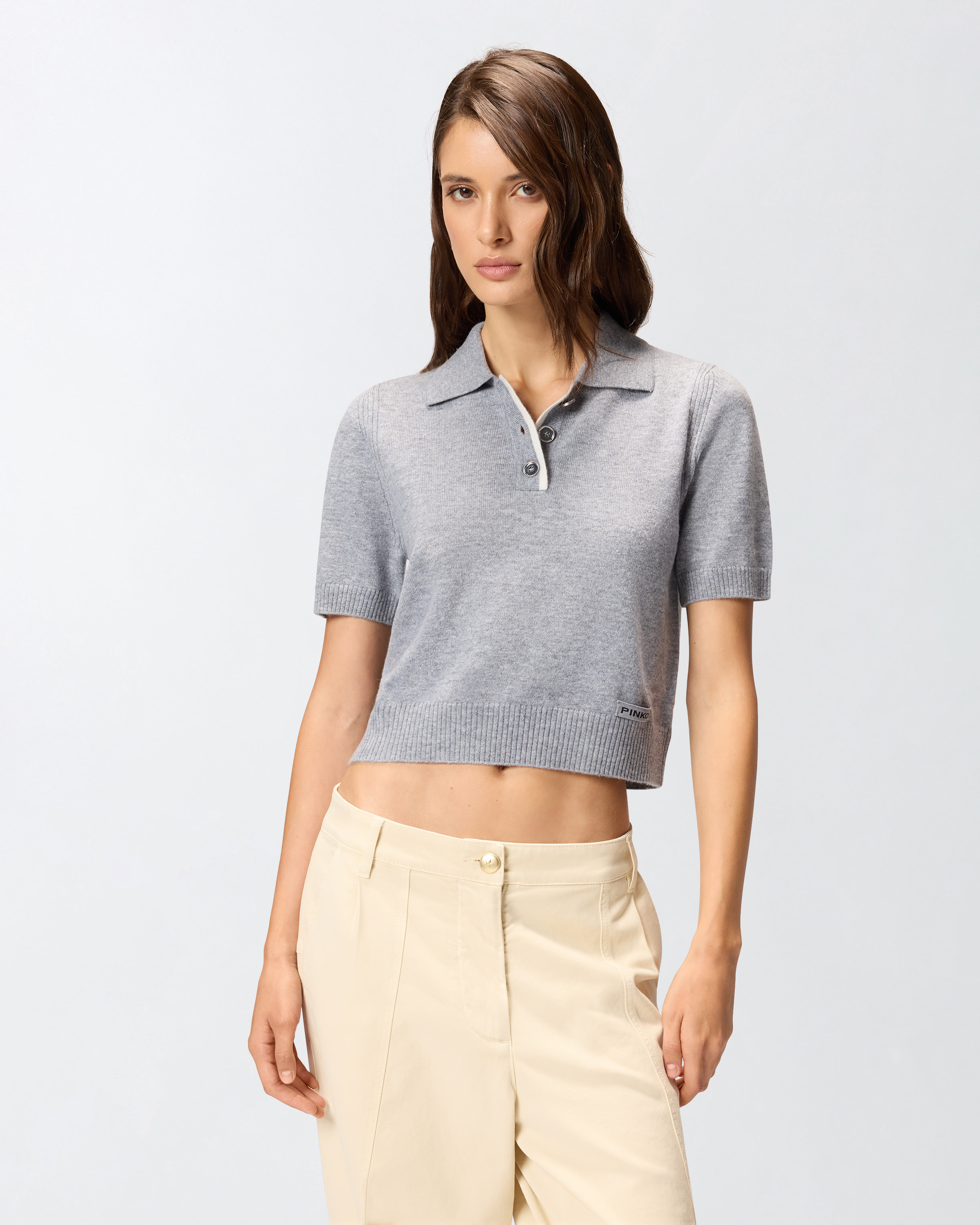 Polo-style sweater PINKO