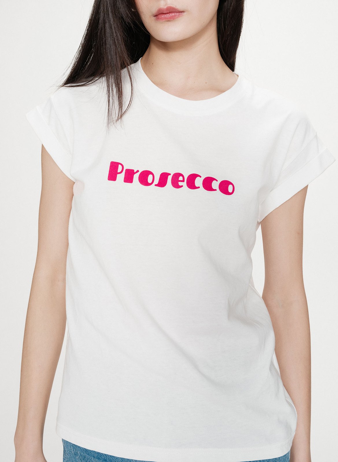 Tee-shirt col rond en coton  GRACE ET MILA