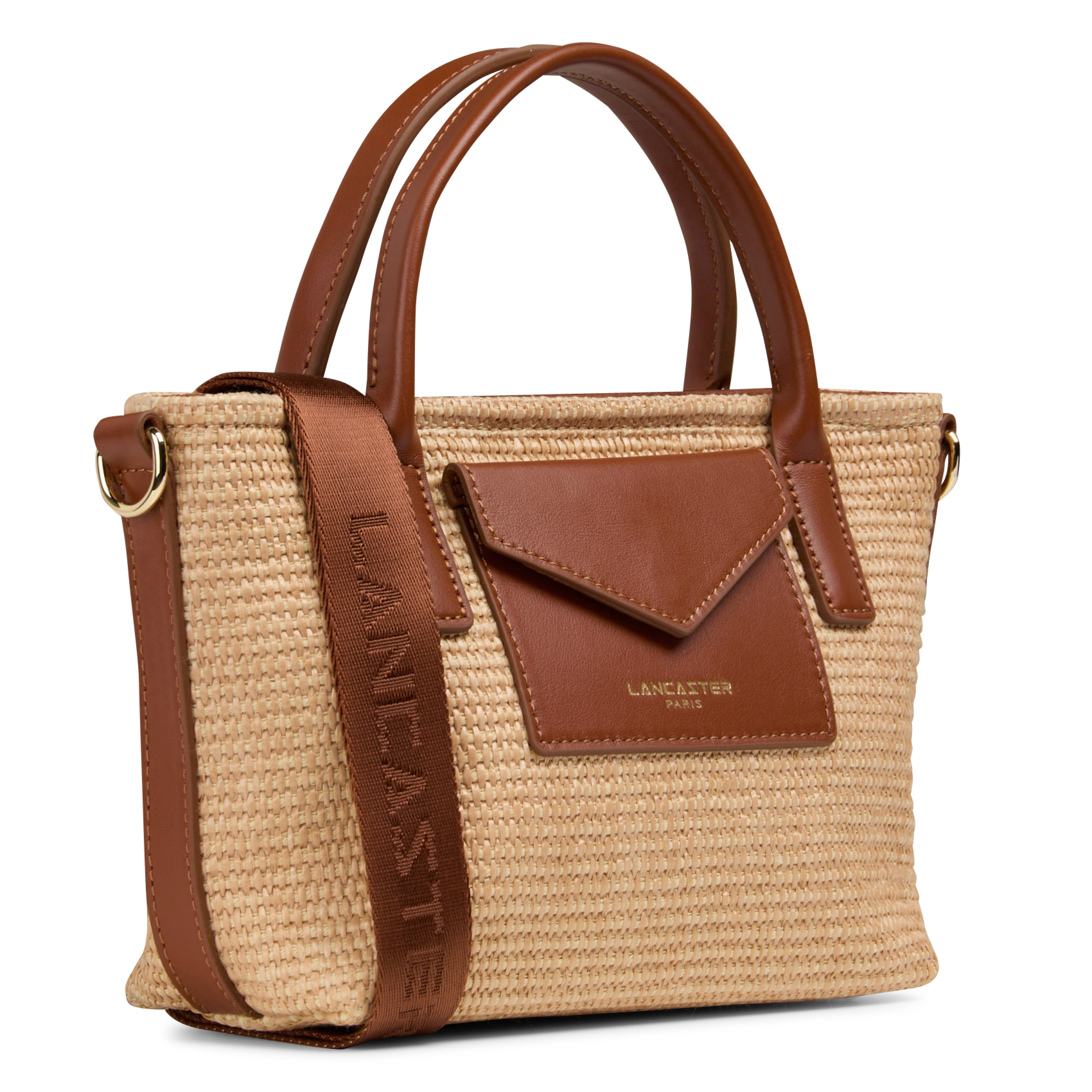 Leren minishopper LANCASTER PARIS Bruin