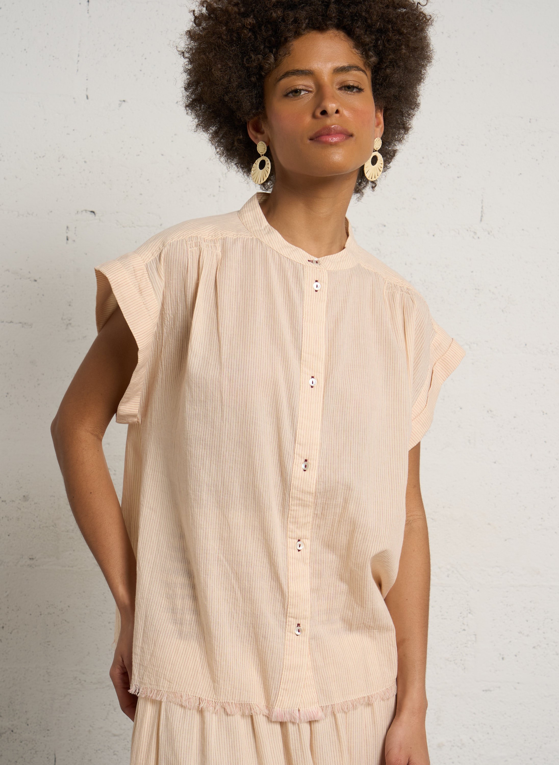 Round-neck striped shirt HOD PARIS